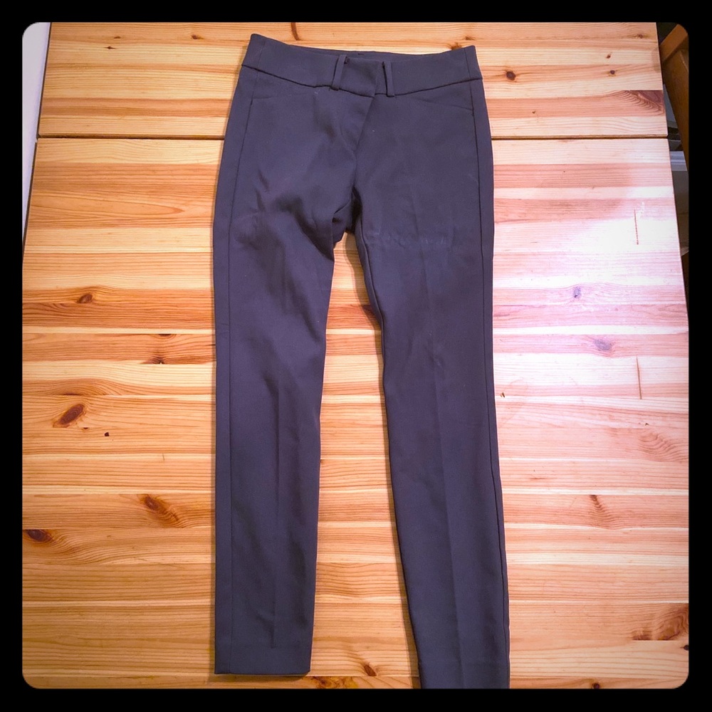 Loft Marisa Skinny Pants in Blue/Gray